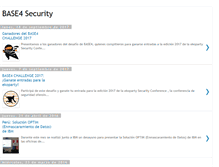 Tablet Screenshot of blog.base4sec.com